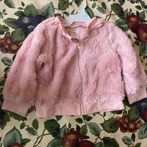 Girls fluffy jacket